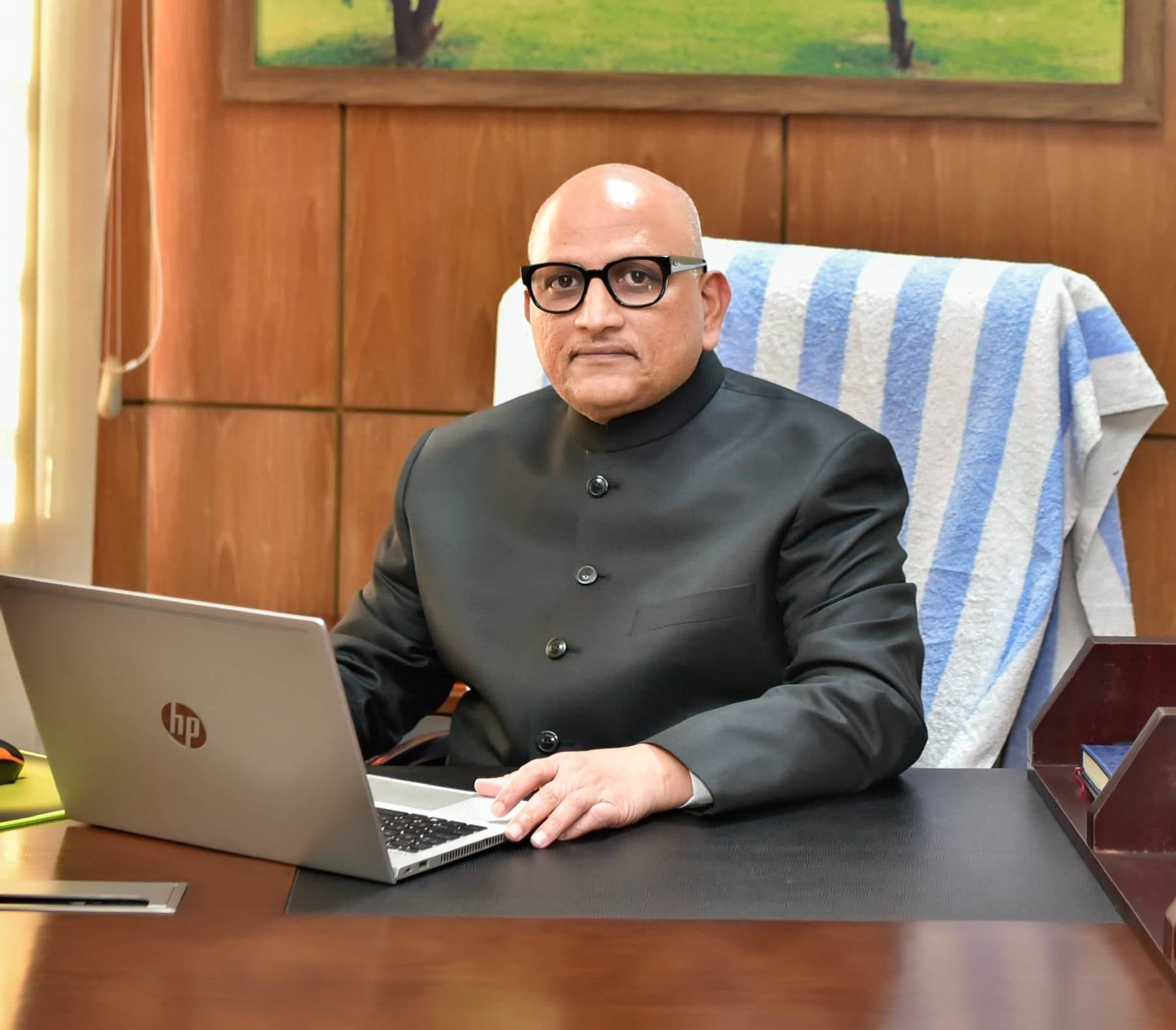 Portrait of Dr. P. Chandra Shekara